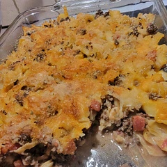 I used tortellini instead of gnocchi simply because that's what I had and added some breadcrumbs on top and it is so good