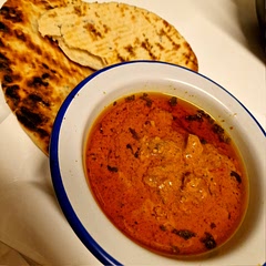 Replaced the Garam Massala with my own made version of it, with ingredients roasted and then grounded by pestle & mortar.

As it should be; simple and delicious.
