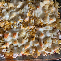 Didn’t have Parmesan cheese so substituted for old cheddar.  Was a hit with the whole family. Will make it again.