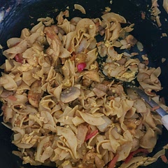 We added more noodles and didn't have enough peppers, but overall good.