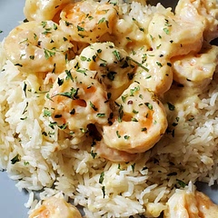 Pretty yummy. Didn't make much sauce which was a bummer because it was really good. I put it over rice. Will make again but double the sauce for sure