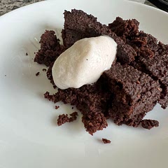 With keto vanilla ice cream