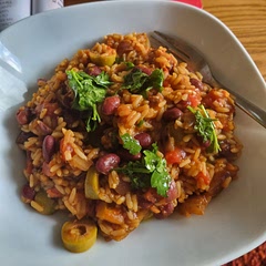 The rice did take me longer to cook but overall easy to cook and very tasty!