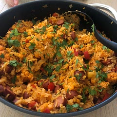 We add cauliflower for extra veggies!