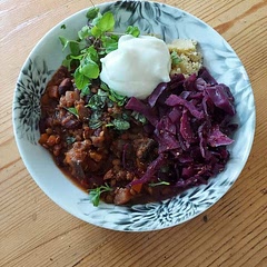 Made this tonight following your suggestions and it was yummy. Served it with spicy braised red cabbage. 