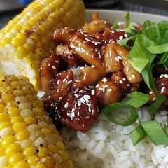 Fantastically easy and quick recipe. I made with corn and calrose rice.