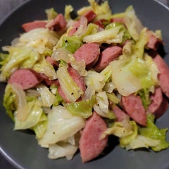 So so good. Used a whole head of cabbage and more salt and pepper than the recipe but other than that I followed the recipe.