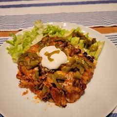 Delicious! I didn’t use the zucchini and instead used some frozen diced bell peppers and used regular diced onion vs green. Followed everything else, will make again!