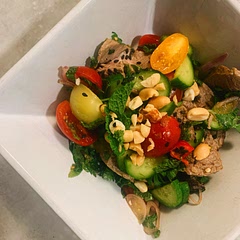 Used hot chili instead of chili flakes and it was delicious! Perfect for summer