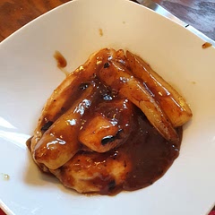 Really nice, must remember to make the sauce before cooking anything next time