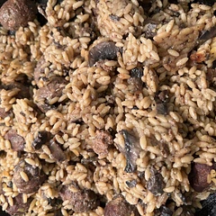 Delicious savory and comforting. I made it vegan though and used mushroom bullion