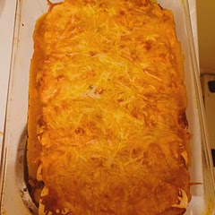 I used Campbell's Fiesta Nacho Cheese soup and it turned out great!