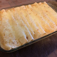 This is our Go To enchilada recipe. The kids and hubby LOVE it!