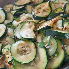 Added soms korean chili flakes, otherwise tasty dish!