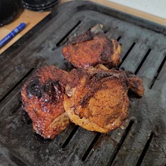 This was good. I'm just not a huge chicken fan. I was pleasantly surprised by how moist and tender this was.