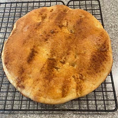 My dad was so happy to taste kuchen like his mom made again!