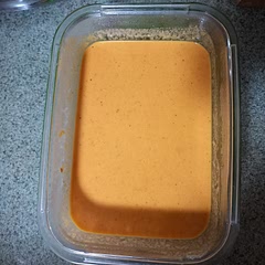 I only did the sauce because i wanted to do it with chicken but it was amazing