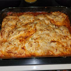 I added smoked sausage and extra shredded cheese.