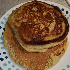 These were very airy, fluffy and delicious. I doubled the recipe and it did not ruin the texture. Will make again!