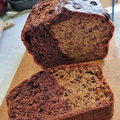 Very tasty! I've added also cocoa powder at the half of the mixture.