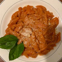 I LOVE IT!! (PS: I had to add more flour to make dough more dense/thick/non-sticky. Maybe it happened because I used different kind of tomato sauce) Thanks a lot for recipe!!