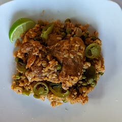This was so easy to make, and we eyeballed just about everything. Easy cleanup too!