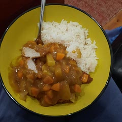 Very adult nuggets.
I used golden curry and added pepper and it was a hit. Very easy - you could use pre made schnitzels if you want to make it easier.