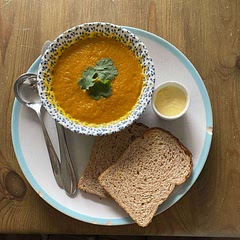 didn’t have a soup maker but i just boiled the ingredients and blended it and it looks similar and tastes lovely