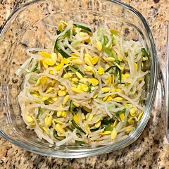 Picking out the mung bean ends were the most time consuming part.