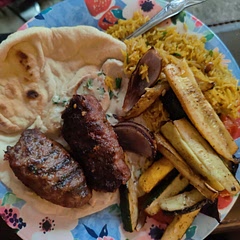 Really good. Did what others suggested and doubled the seasoning. Paired it with some homemade flat bread, grilled veggies, yellow rice and a tahini sauce. It was delicious and the kids and husband really enjoyed it.