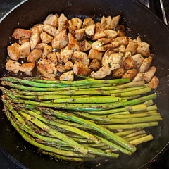Favorite new go-to recipe! So tasty and leaves you feeling just the right amount of full. Great weeknight option.