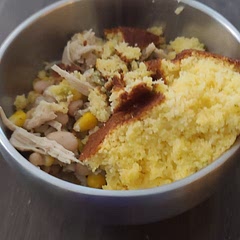 I followed the recipe. Used jalapneo cornbread as a side