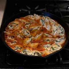This didn’t work for me. The oregano was overpowering, and the mushrooms felt a bit out of place. If I made it again, I would use less oregano in the ricotta mixture and swap out the mushrooms for more spinach.