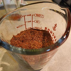 We are trying to have a heart healthy diet lower on sodium. We used 1 tsp instead of 1 Tbs of salt.  This makes about one half cup.