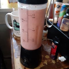 Good it wasn't hard on my blender it won't do kale or spinach very well