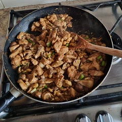 Super yum and easy to make. Added mushrooms too.