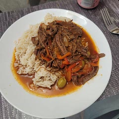I made 11 servings for the amount of meat I had, 40 minutes instead of 36, and sealed it in a different pot (didn't fit in the insta). I removed the grease on top with a spoon. Delicious!!!!