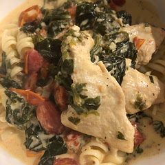 Used chicken instead as well. Wow.