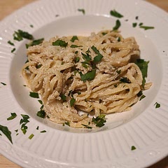 Next time I will need to add more cream or pasta water and make sure to get fresh parm. 1 lemon was perfect.