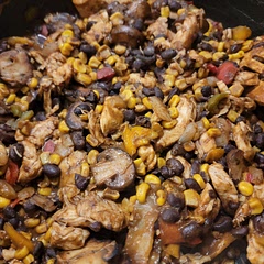 I did add mushrooms and onions to it. It turned out pretty good.