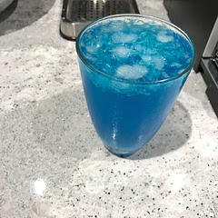 Would be great for multiple people, easy blender recipe. Be sure to avoid any of the pulp from the limes. 
It is pretty sweet but it's balanced by the tequila.

If you like this, try an electric kamikaze.