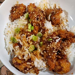 I didn't have the right schedule to do the slow cooking so I did it in an air fryer and added an egg/flour batter. In the end, I think I will add brown sugar to the sauce and possibly more soy sauce since the flavor just wasn't very strong. But! The idea is really really nice and I really like using marmalade instead of orange juice, like in most recipes I've found.