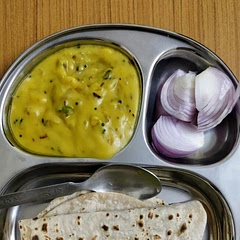 Quick and easy recipe for when you have no veggies at home (or the patience to chop and cook them!).