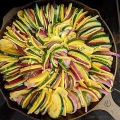 Fun to make. It wasn't enough seasoning for my taste. Adding cheese at the end is a big plus! I used diced tomatoes with green chilies. I liked the tiny bit of spice.