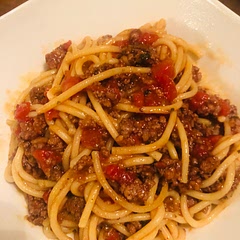 I used petite diced tomatoes. So yummy.