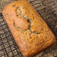 I have a dairy allergy, so I sub dairy free butter. No difference in texture or flavor! I also love adding walnuts and dairy-free chocolate chips. This banana bread doesn't need the additives, but it sure adds some fun!