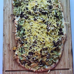 Should've put a smaller layer of the mixture