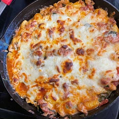 Fresh, easy, and tastes good! I added mushrooms and fresh basil.