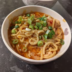 No egg as I cooked for someone else who doesn't eat egg but it was very delicious and also took longer than than the recipe said not that it's an issue really nice would definitely do again