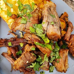 Made in the insta pot, turned out yummy. Great with tostones.